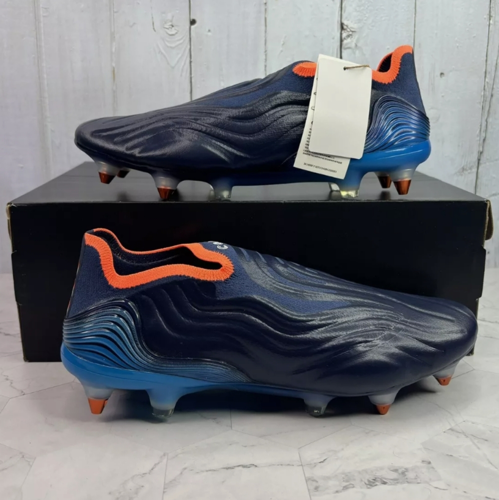 Adidas Men's Copa Sense+ SG Navy Blue Mens Size 8.5